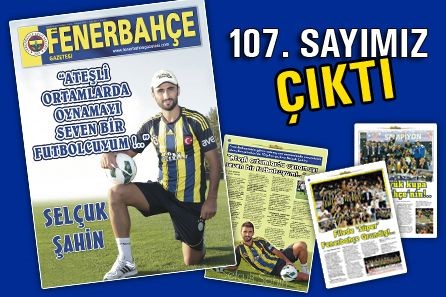 Fenerbahçe Gazetesi´nin 107. Kasım Sayısı Çıktı