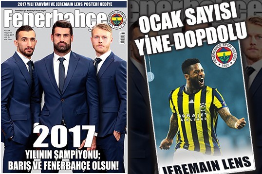 Fenerbahçe Dergisi Yeni Yıl Sayısı Dopdolu