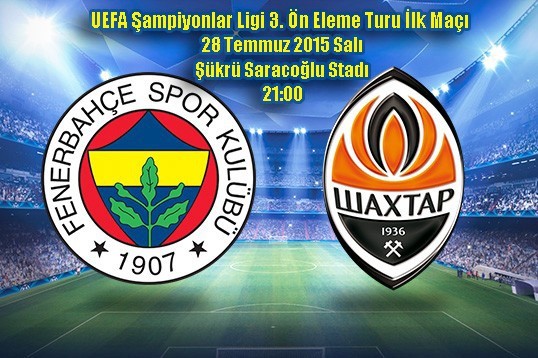 Fenerbahçemiz Shakhtar Donetsk’i Konuk Ediyor